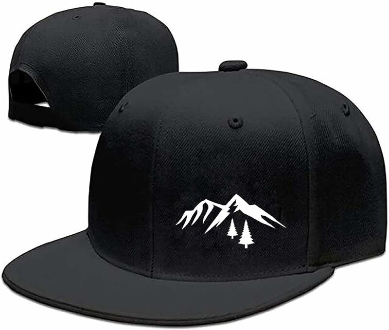 Berg Hysterese nhüte für Männer flache Rechnung schwarz verstellbare Baseball kappe Trucker Hut für Papa amerikanische Flagge Piraten schädel kappen cool