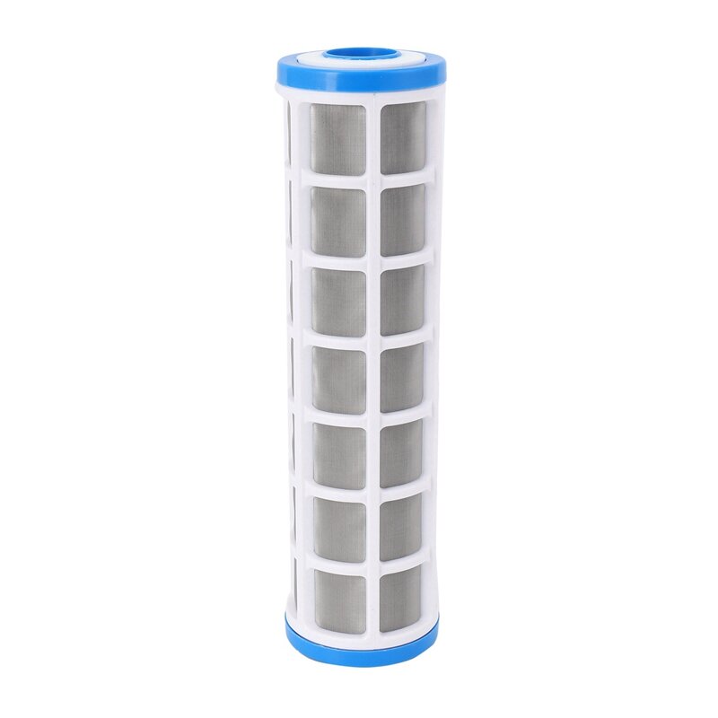 2x 10 Inch Roestvrijstalen Draadgaas Filterpatroon Waterzuiveraar Voorfilter Voor Schaalpreventie