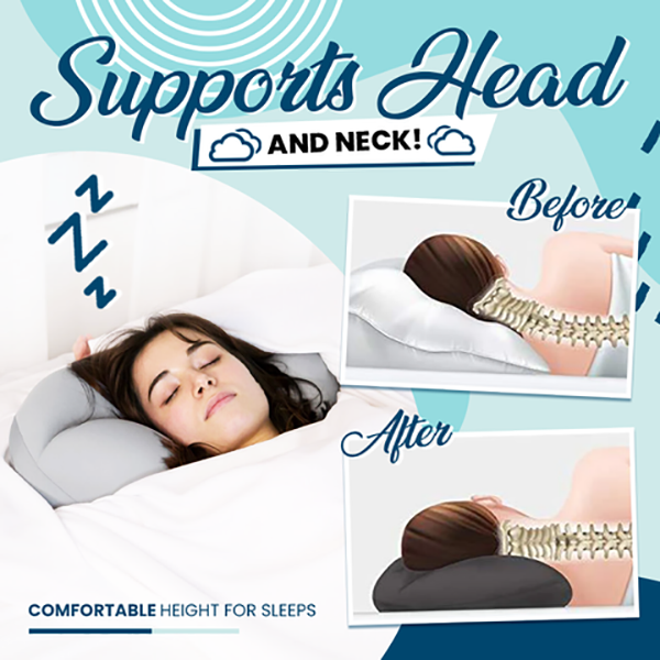 Подушка для хорошего сна, 3D пена, универсальная подушка для сна, поддержка шеи в форме бабочки, эргономичная подушка для шеи, подушки для под...
