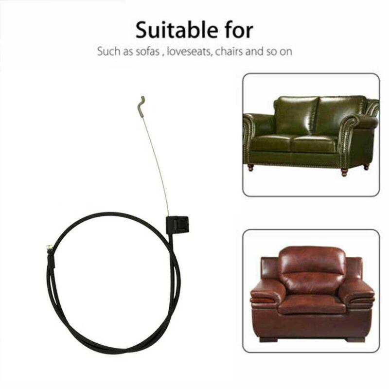 Baru pengganti kabel rilis kursi malas untuk perlengkapan perangkat keras sofa 120mm kursi dan pengganti kabel lepas sandaran sofa 120MM