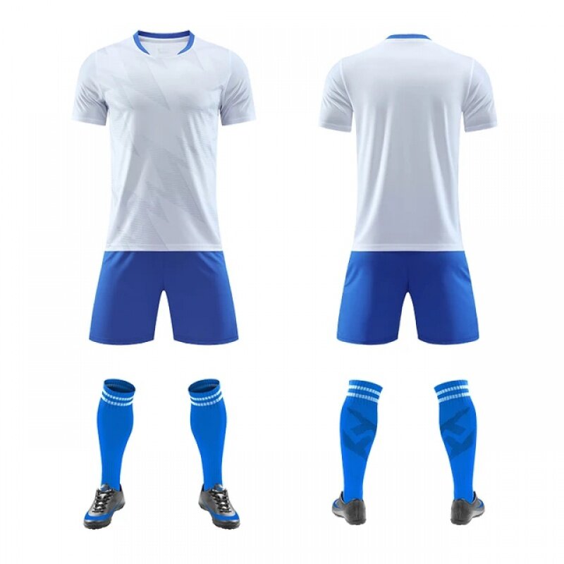 3 peças de futebol Jersey Set para meninos, treino juventude, camisa curta, 7 #, 10 #, novo estilo