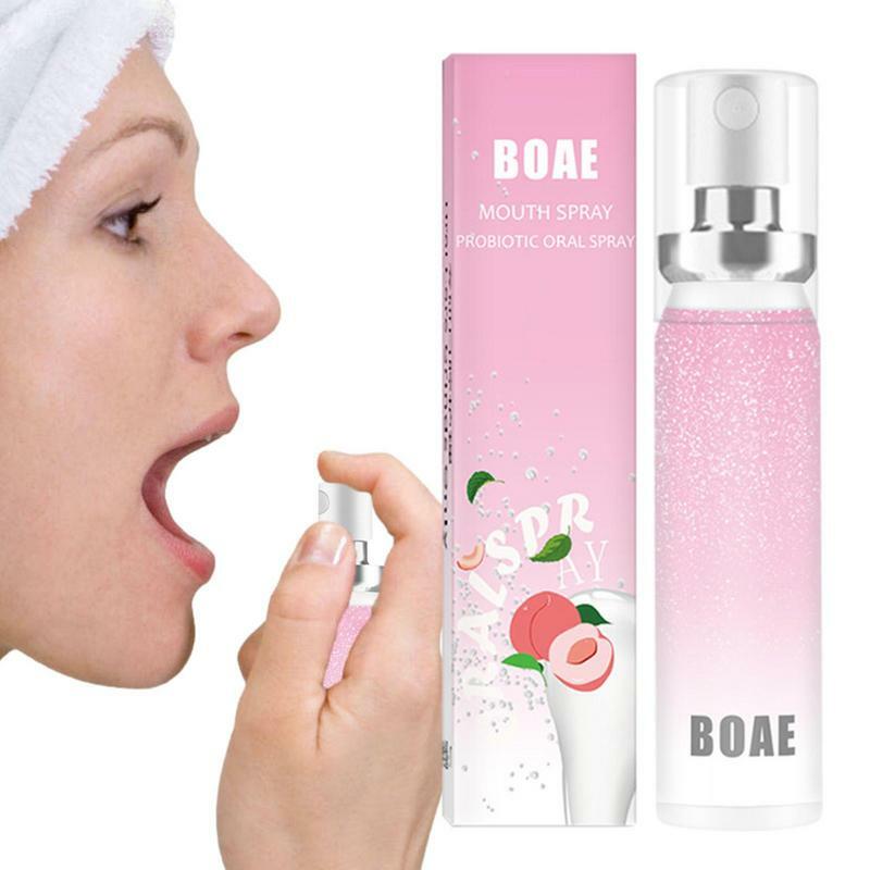 Breath Freshener Spray Bad Breath Freshener Clean Odor Mouth Spray Bad Breath Removal Oral Care Breath Kissings Mouth Spray