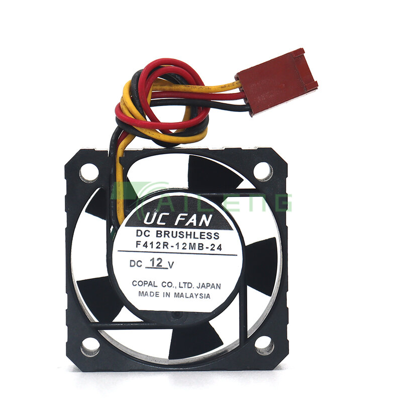 new Original UC FAN 4012 4CM F412R-12MB-24 DC12V CPU power cooling fan
