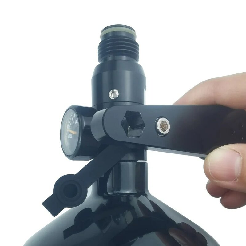 Alumínio Alloy Paintball Regulador Válvula Chave, chave inglesa para liberação, pressão residual, substituir, anti-ferrugem e remover