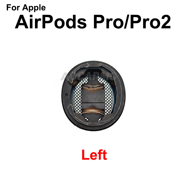 Aocarmo für Apple Airpods Pro Pro2 Kopfhörer Staub filter Metallgitter staub dichtes Netz mit Rahmen ring Ersatzteil