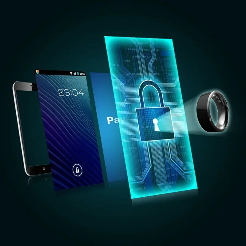 AndroidとWindowsのスマート健康モニター,新しい高度なテクノロジー,魔法の指,NFC,スマートアクセサリー,2024
