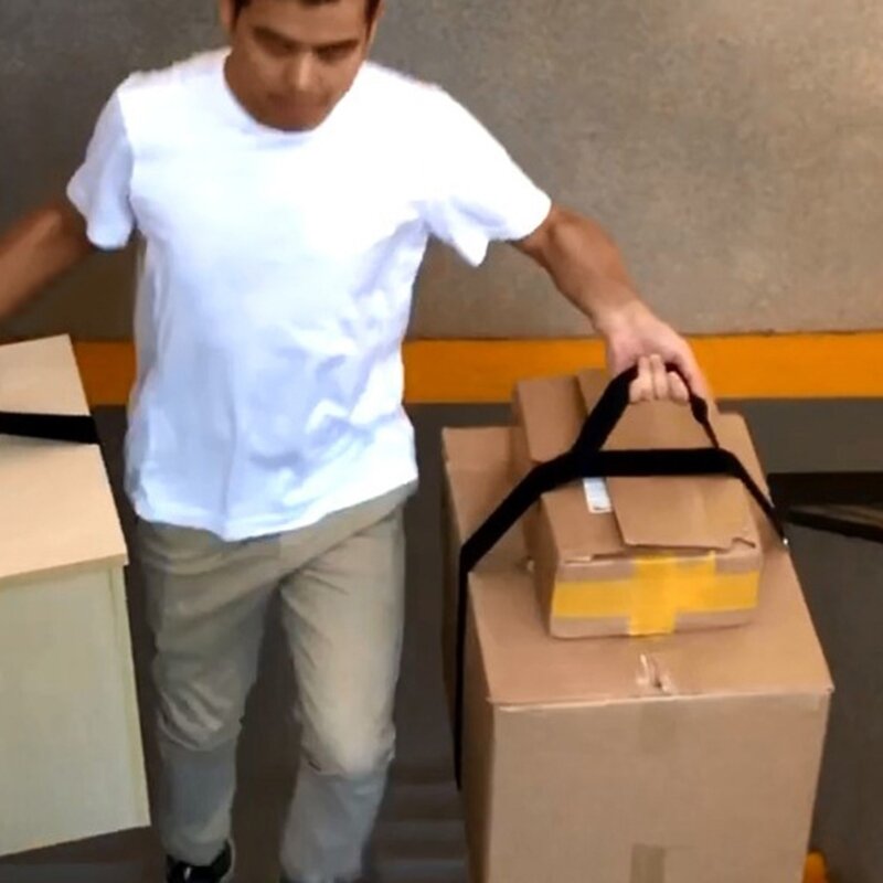 Correa portátil de mano para muebles pesados, correa de transporte, cuerda de elevación, Movimiento doméstico