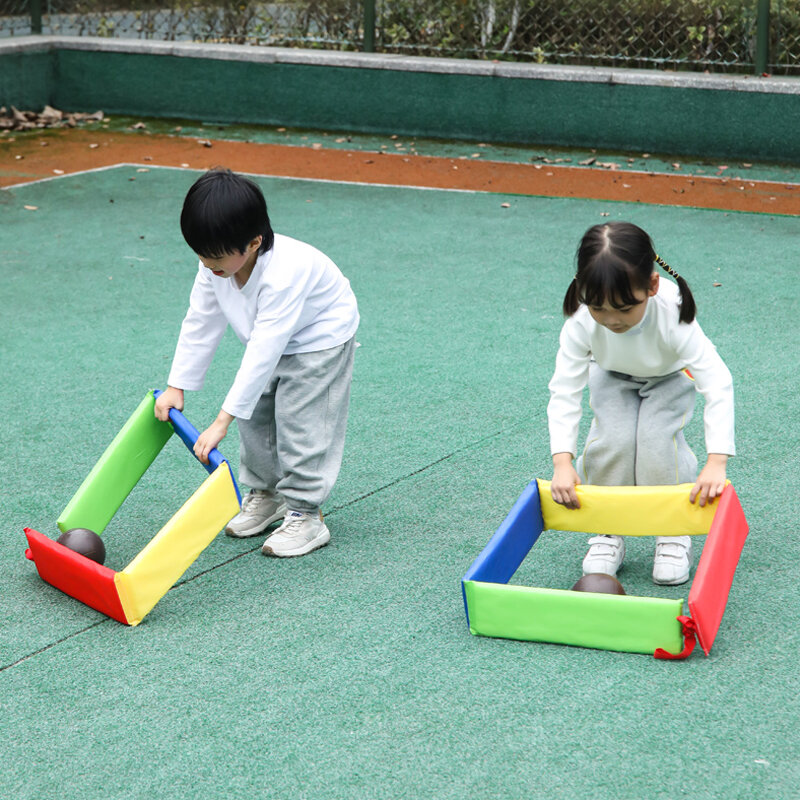 Kinderen Leuke Buitenspellen Jump Frame Boorgaten Speelgoed Sensorische Integratie Training Kleuterschool Kid Sport Rekwisieten Meerdere Spelen