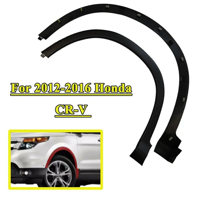 Évasement de garde-boue avant et latéral droit, convient pour Honda CR-V CRV 2012-2016, moulage de garniture d'arc durable, arc de roue RH & LH Fender