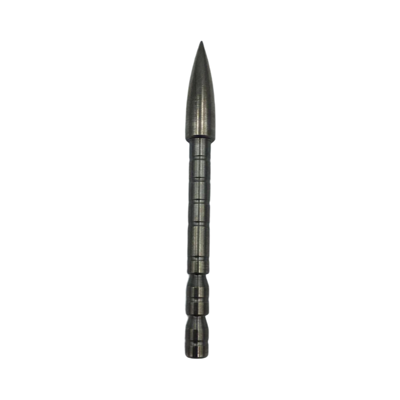 Cabeza de flecha de 4,2mm, accesorio de tiro con arco, 80, 100, 120 grano, punta de bala para ID 4,2mm, 12 Uds.