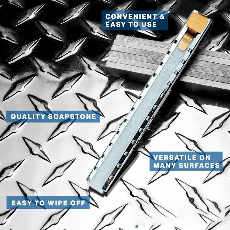 용접 및 용접용 플랫 비누석 펜, 전문 품질, 7 플랫 거치대