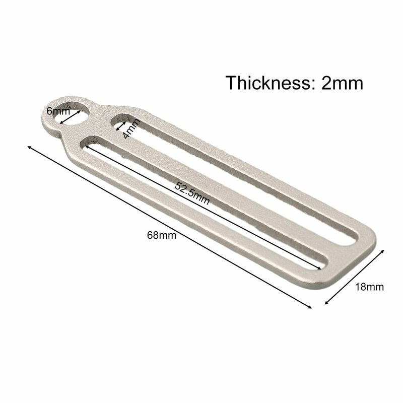 Slide Buckle Buckle Water Sports 1 Pcs Anti-corrosion Lightweight Stainless Steel Snorkeling Equipment High Quality