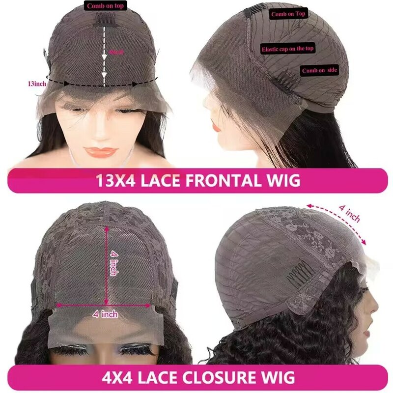 Lumiere Wig renda depan 13x4 Highlight P4/27 Wig rambut manusia gelombang tubuh berwarna untuk wanita Wig 4x4 HD penutupan renda telah ditanami