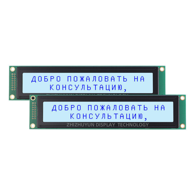 20 x2 2002 2002A modulo LCD Display schermo verde smeraldo luce nero testo In inglese e russo 2002K-2 sostituisce WH2002L