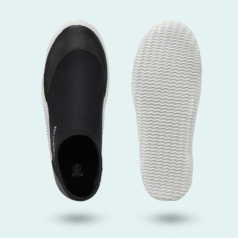 3MM Outdoor gumowe podeszwy buty do wody głęboki dekolt neoprenowe nurkowanie z rurką damskie buty do wody wodoodporne buty antypoślizgowe