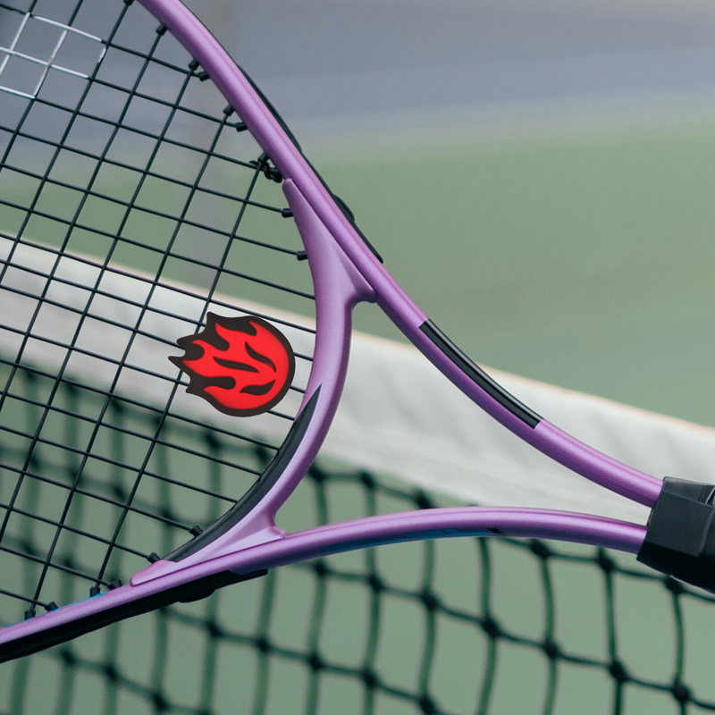 Amortisseurs de vibration de raquette de tennis, silicone souple, mignon