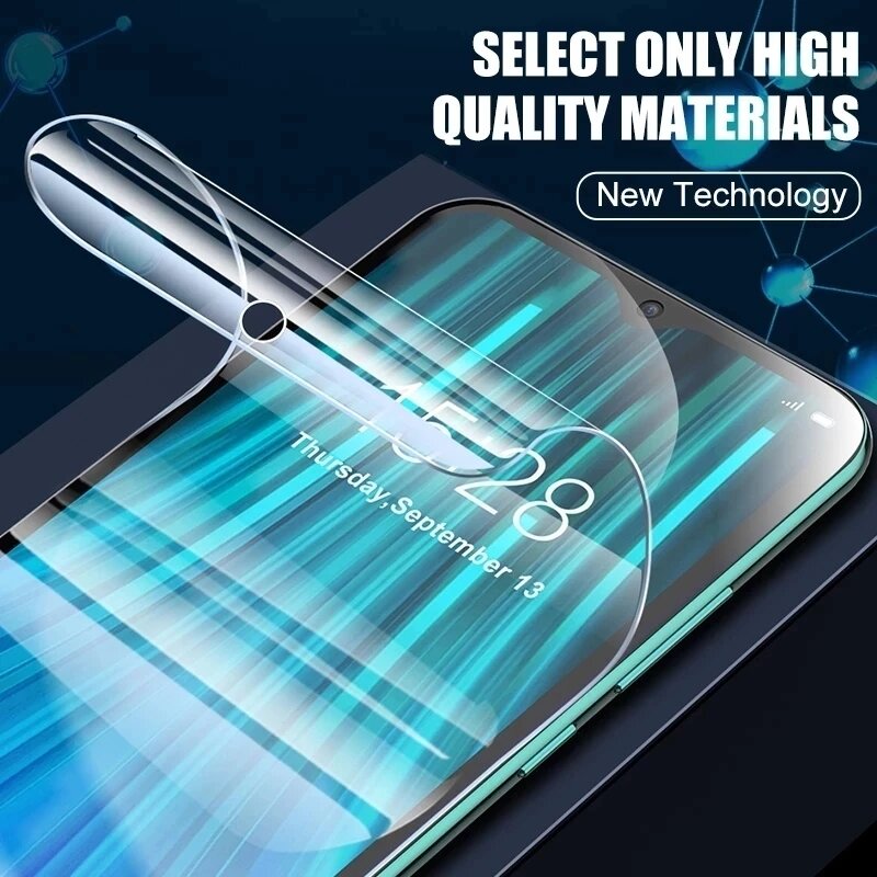 3Pcs Full Cover Hydrogel Film For Xiaomi Poco M3 M4 X3 Pro Screen Protector For Poco X3 NFC F3 GT F1 F2 Pro Protective Not Glass