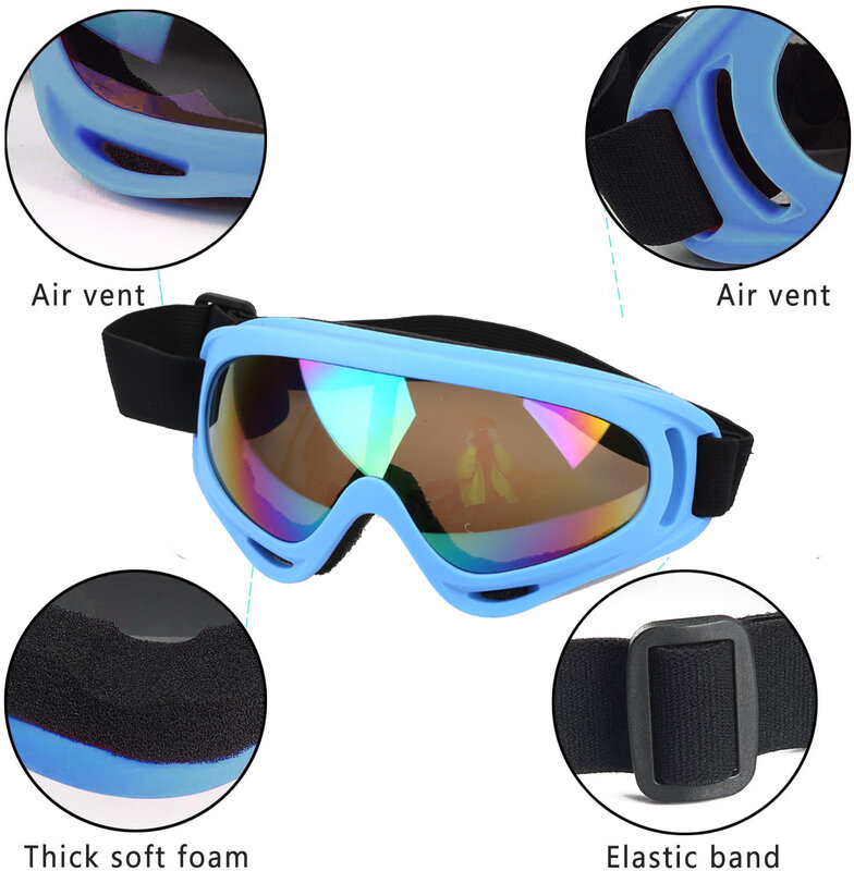 Разноцветные лыжные очки в цветной оправе X400 с защитой от ультрафиолета и ветра, спортивные лыжные очки, зимние очки