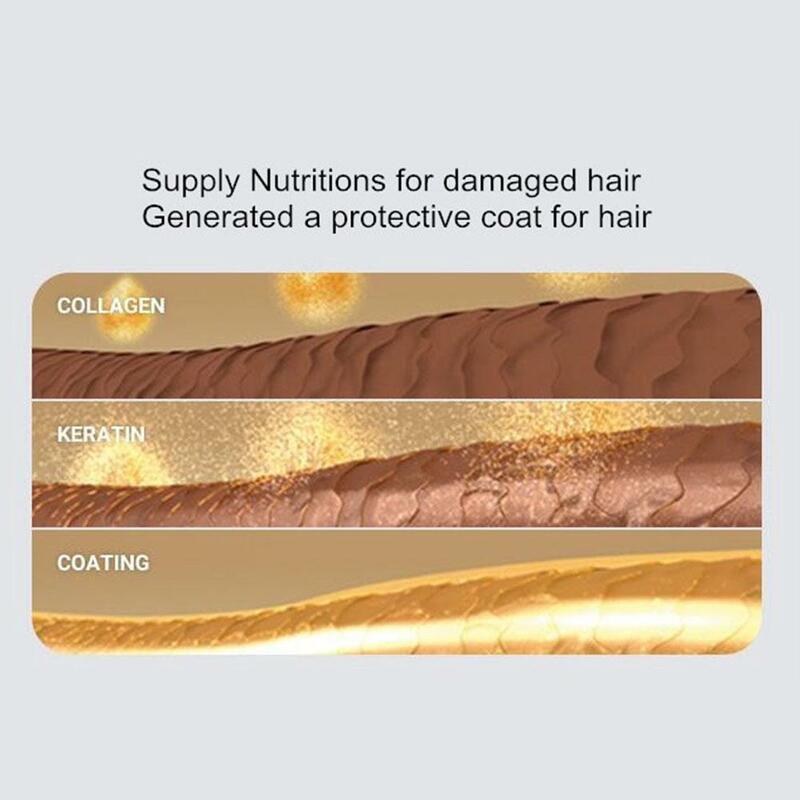 10ml capelli riparazione idratante cheratina capelli secchi Argan balsamo rifornimento olio per capelli cura riparazione danneggiata W4r2