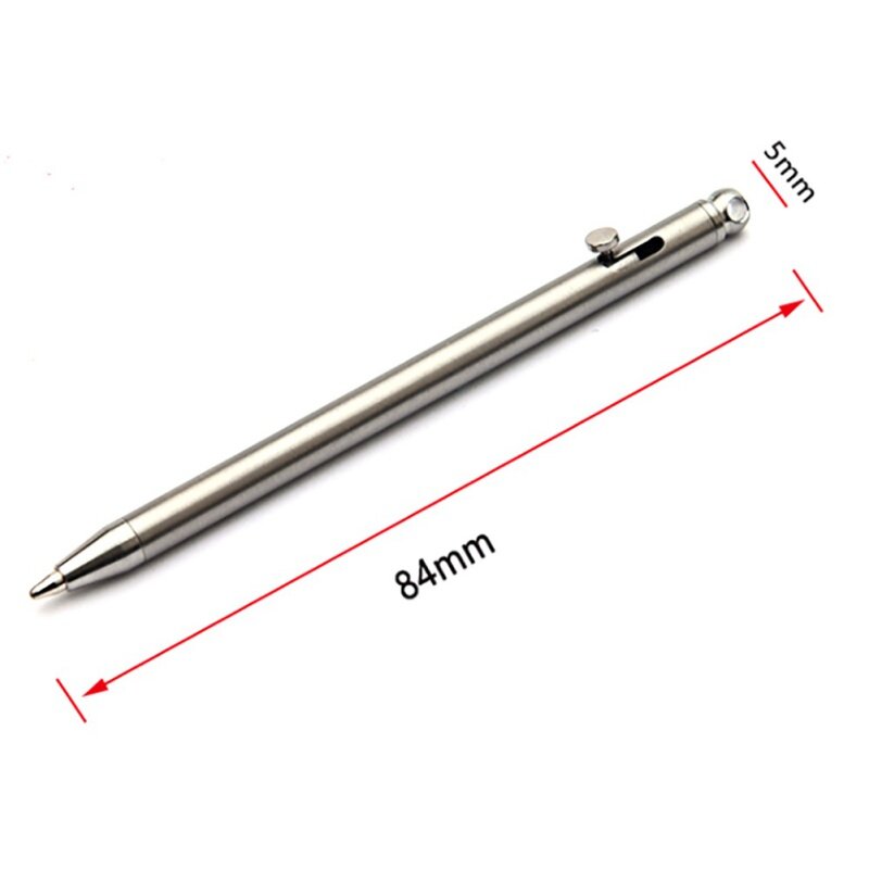 Außen EDC Tragbare Mini Titan Stift Gadget Keychain Werkzeug Ausrüstung Stift Praktische Umwelt Outdoor Camping Wandern Werkzeug