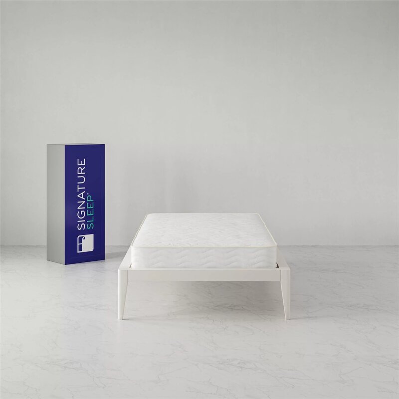 2023 Signature Sleep Solace 6'' 2-Sided Bonnell Coil Mattress, Twin Size
