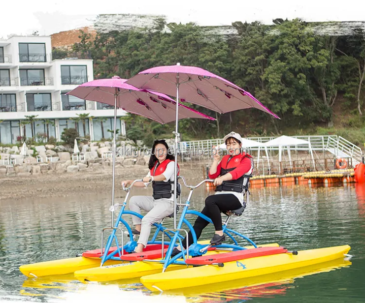 High quality hydro float water bicycle water pedal bikes