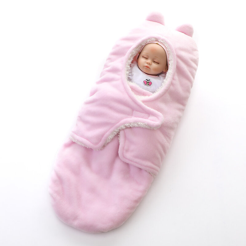 신생아용 통기성 따뜻한 담요, 두꺼운 다목적 포대기 담요, 가을 겨울용 부드러운 아기 담요, 신제품
