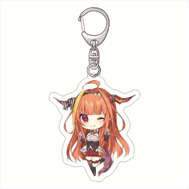 Animation, game characters around the shape of acrylic key chain stand card development