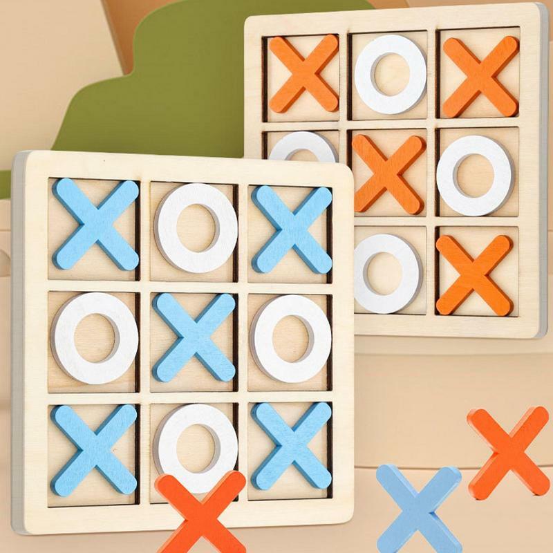Montessori Holz spielzeug Mini Schach Eltern-Kind-Interaktion Puzzlespiel Training Gehirn lernen frühes Lernspiel zeug für Kinder