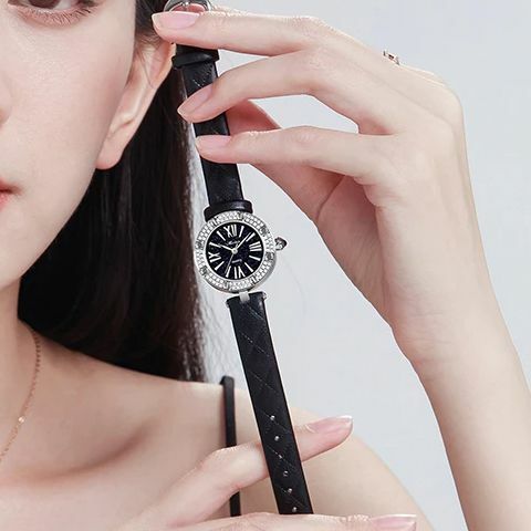 2024 New Woman Quartz Watches Week Diamond Dial Luxury Quartz Watch donna Japan Movement Sapphire Crystal