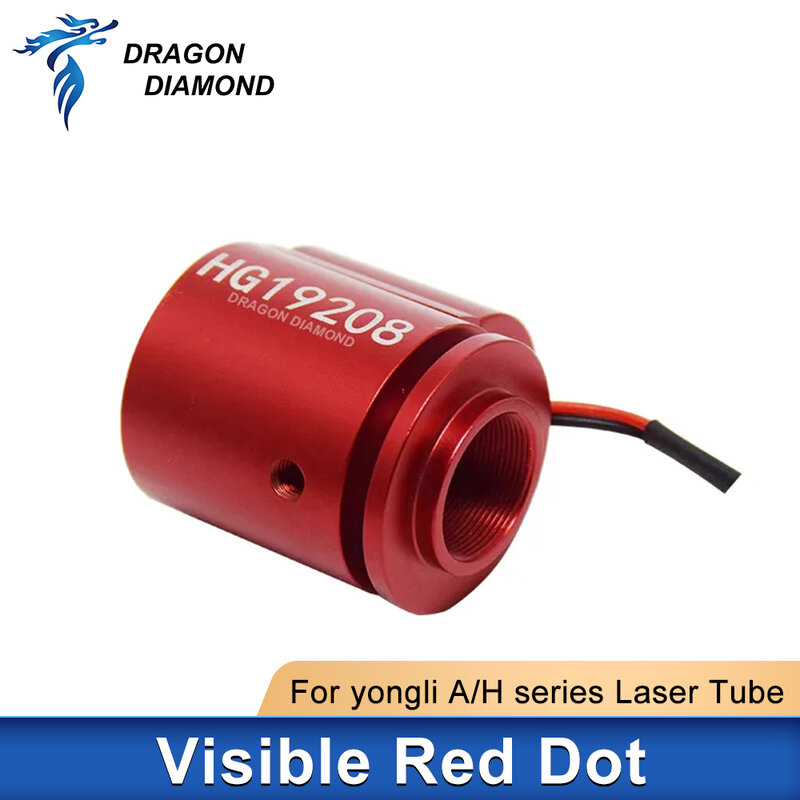 Yongli Kit de punto rojo para asistencia de la serie H/A, utilizado para tubo láser Yongli, ajuste de ruta de luz
