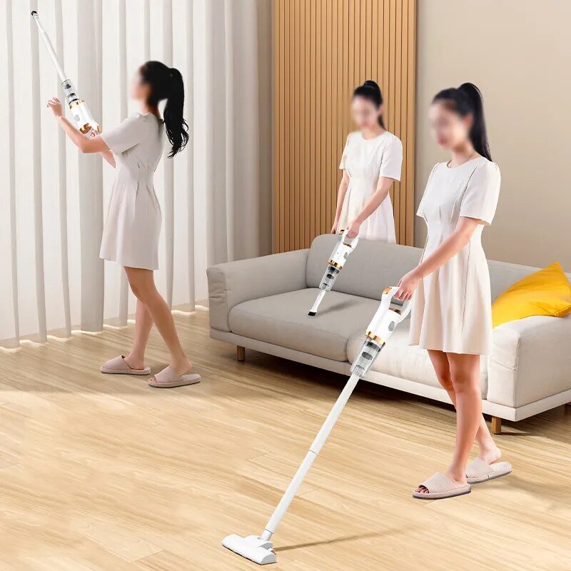 Multifunction Cordless Vacuum Cleaner Floor Care Handheld Rechargeable Vacuum Cleaner 3 In 1 For Home Car Hand Vacuum
