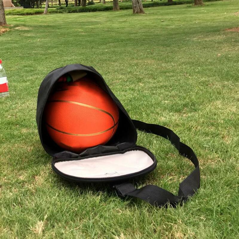 Легкая Съемная сумка-слинг с карманом на молнии для баскетбола, футбола, Водонепроницаемая спортивная сумка для переноски, спортивные товары