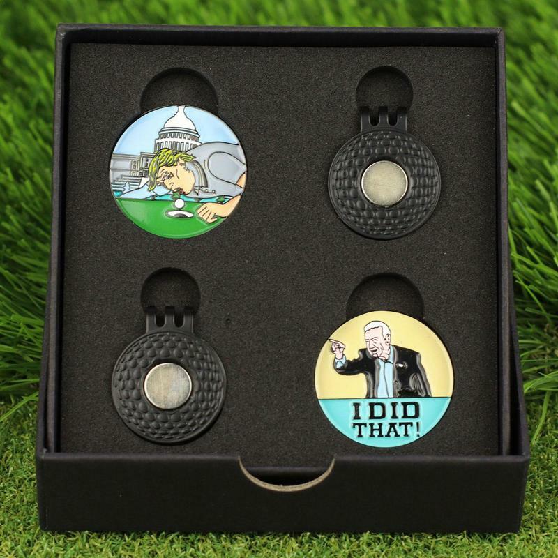 Golf Ball Marker Funny Funny Magnetic Golf Ball Mark And Hat Clip Set Attaches Easily To Golf Hat For Teens Men And Golf