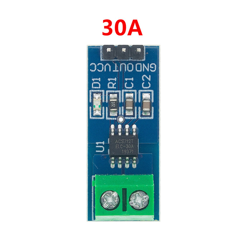 3/4/5/10pcs ACS712 30A moduli sensore di corrente Hall gamma ACS712 moduli sensore di corrente Hall domotica intelligente per Arduino