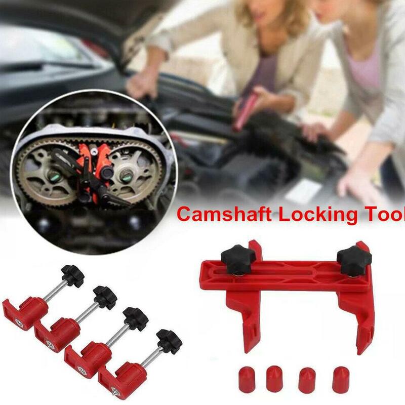 Universal Cam Camshaft Lock Holder, Eixo de cames do carro Timing Gear Tool, Travamento da roda dentada fixa, Braçadeira do carro de bloqueio duplo, Ca W5C0
