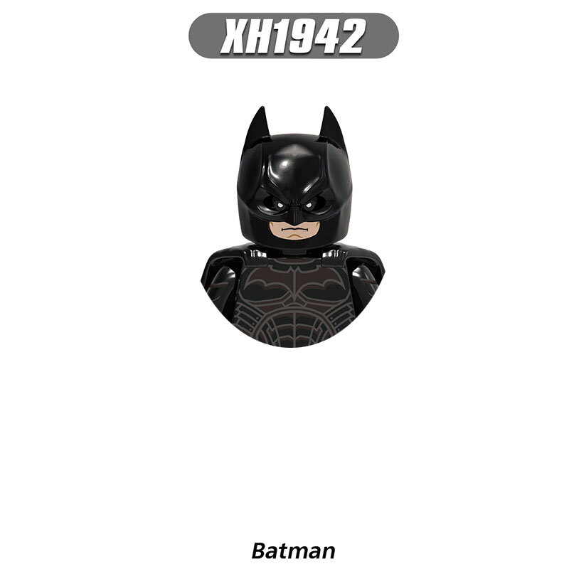 HEROCROSS-bloques de construcción de BATMAN para niños, Mini figuras de acción, juguetes de bloques de montaje, regalos para niños, X0341