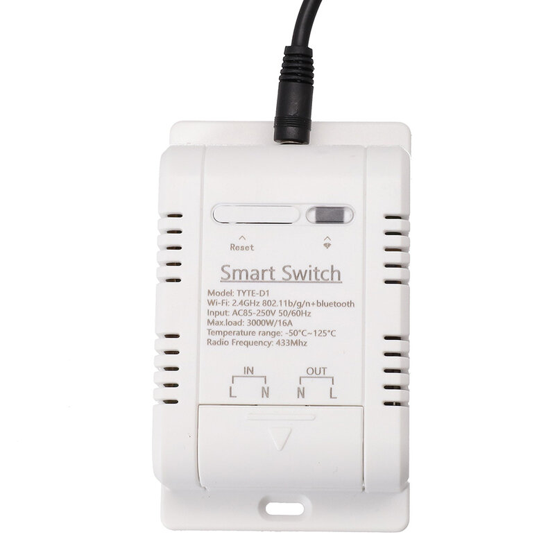 Smart Switch untuk Tuya Smart dan Smart Life Support dengan 8 tugas Timing diaktifkan dan dukungan untuk Sensor suhu