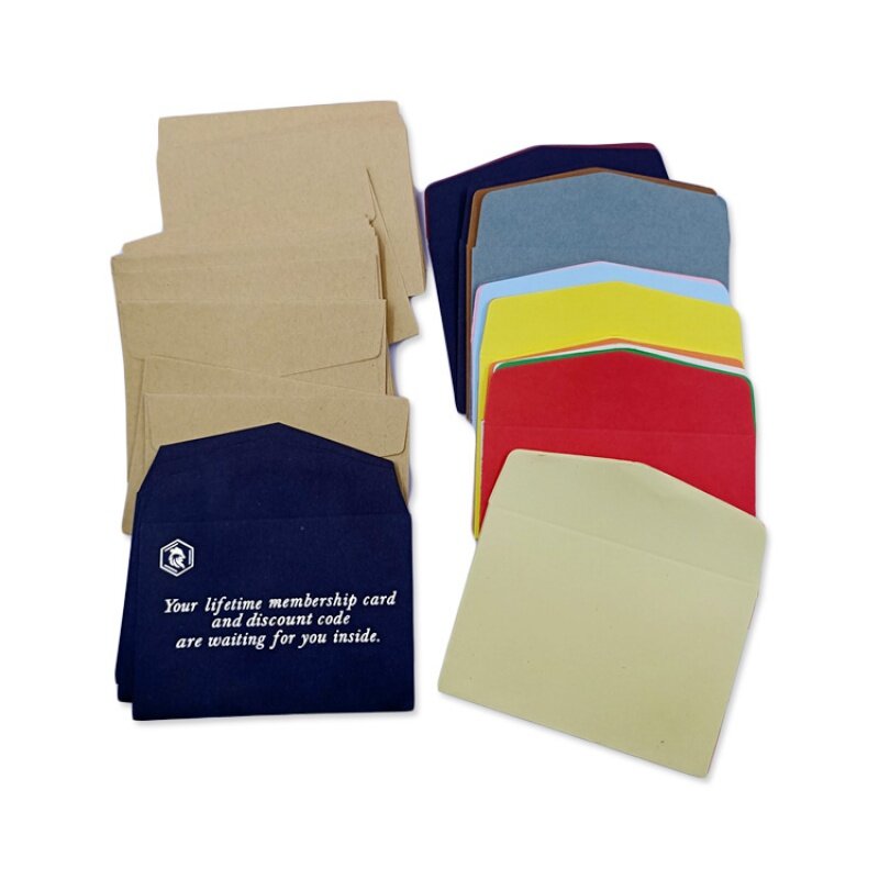 Prodotto personalizzato, busta di carta patinata stampata con Logo personalizzato busta di carta marrone