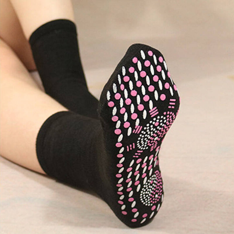 Self-heating Magnetic Socks for Women Men Self Heated Socks Tour Magnetic Therapy Comfortable Winter Warm Massage Socks Pression