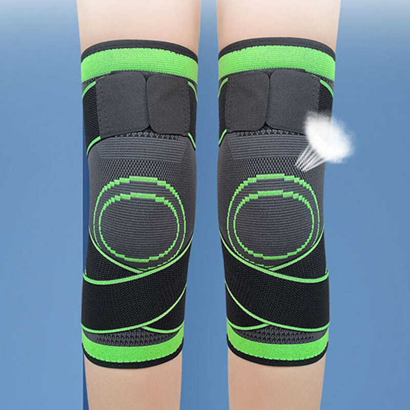 New 1Pcs Sports Warm Knee Pads  Men Women Knee Arthritis Joints Protector Mountaineering Cycling Running Non Slip Knee Brace