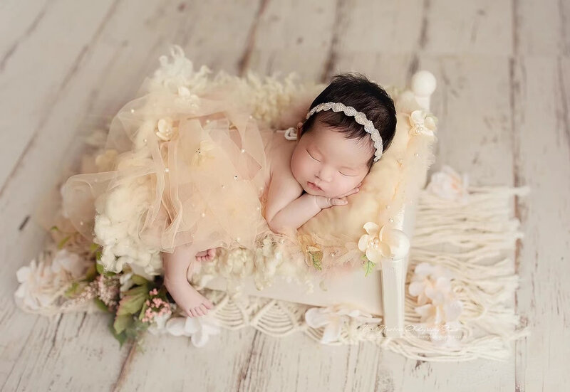 Neugeborene Fotografie Requisiten wickeln Decke Mesh Hintergrund Baby Fotografie Studio Fotografia acessorios