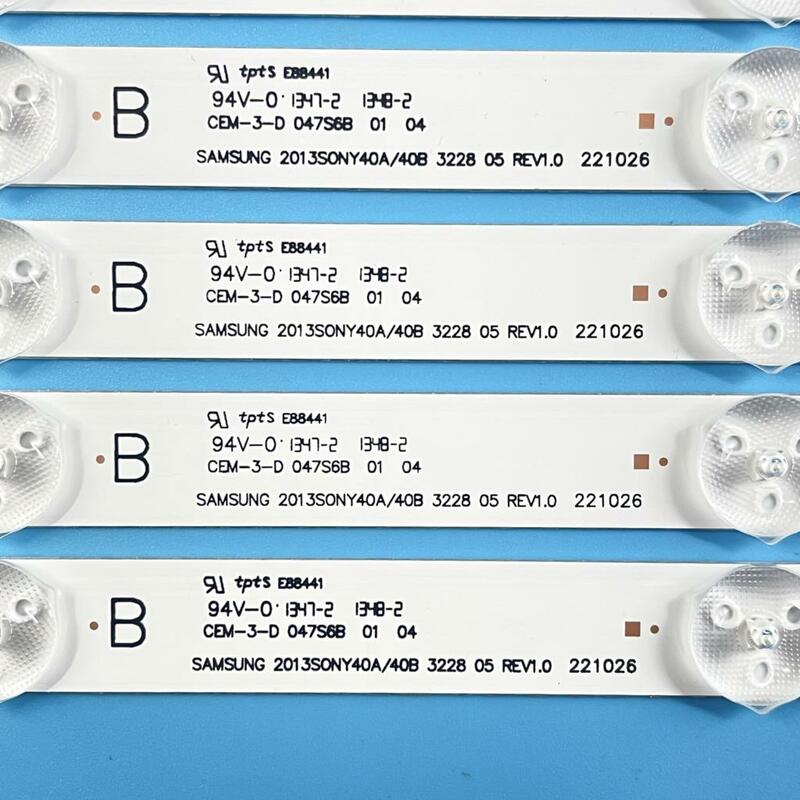 10kits LED bande de rétroéclairage pour Sony 40 en effet 2013SONY40A 2013SONY40B 3228 05 REV1.0 KDL-40R483B KDL-40R455B KDL-40W600B KDL-40W590B