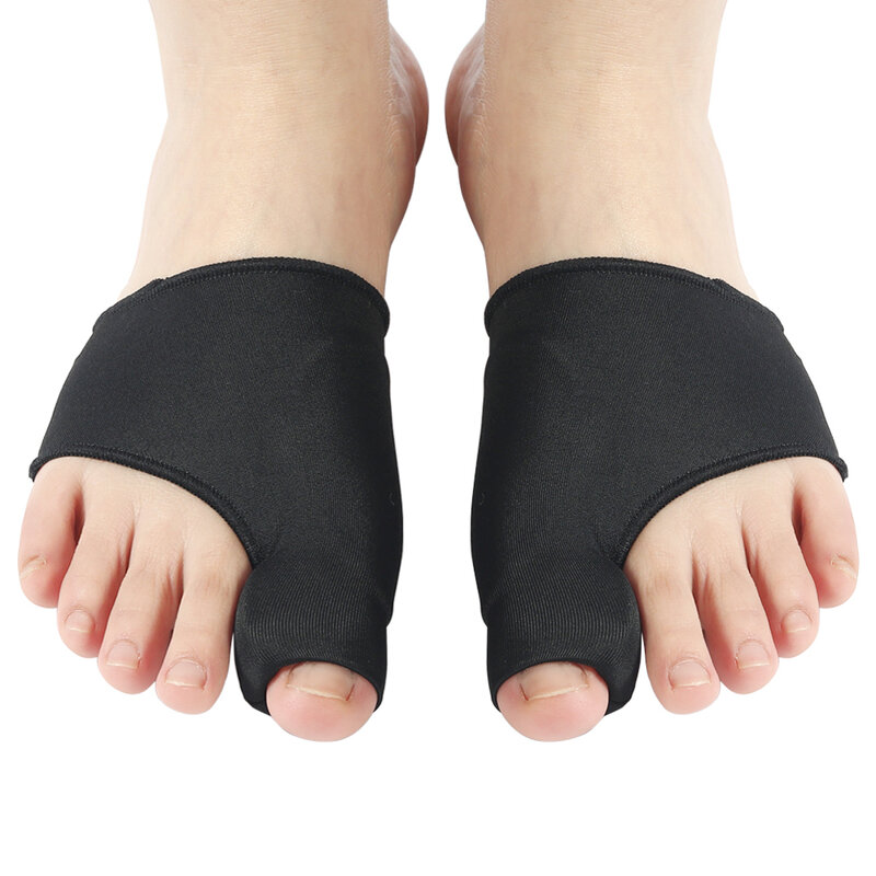 Pemisah jari kaki korektor ibu jari kaki korektor Bunion kaki Orthotics koreksi pengatur jempol tulang pedikur pelurus kaus kaki perawatan kaki