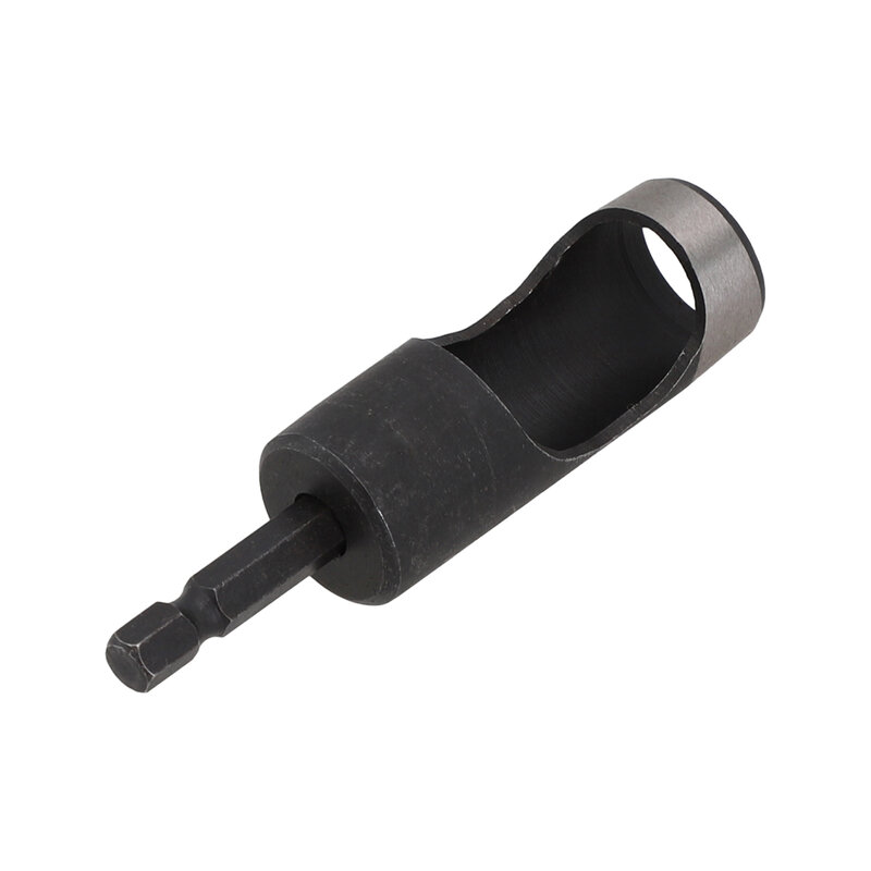 5pcs 6.35mm Hex Shank Adapter Electric Machine Hollow Punch Drill Cardboard Belt Screw Bit Holder Hole Finder Magnetic Bit