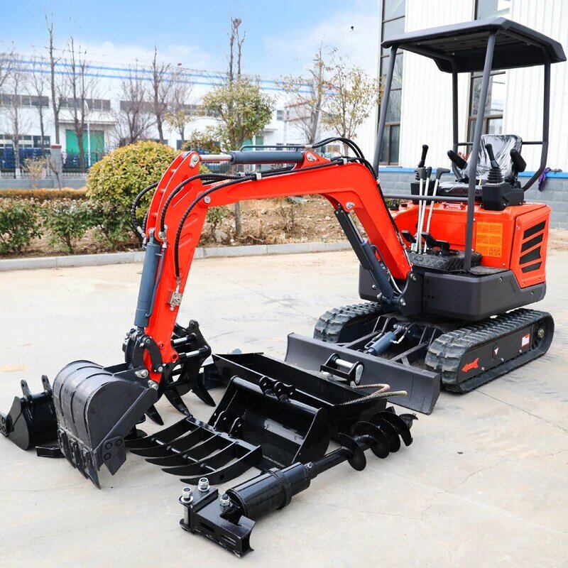 FREE SHIPPING EPA Engine Mini Excavators 3.5 Ton  Small New Crawler Excavator Hydraulic Digger bagger Fast Delivery customized