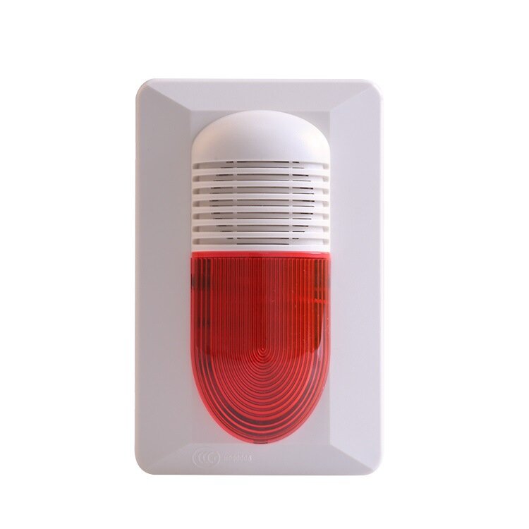 Dźwięk i światło Alarm GST-HX-240B typ kodowania Alarm przeciwpożarowy sygnalizator akustyczny