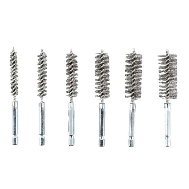 Hot New Tools & Workshop Equipment Cleaning Brush Drilling Brushes 6 Pieces 6 Sizes Cleaning Brushes Electric Drill