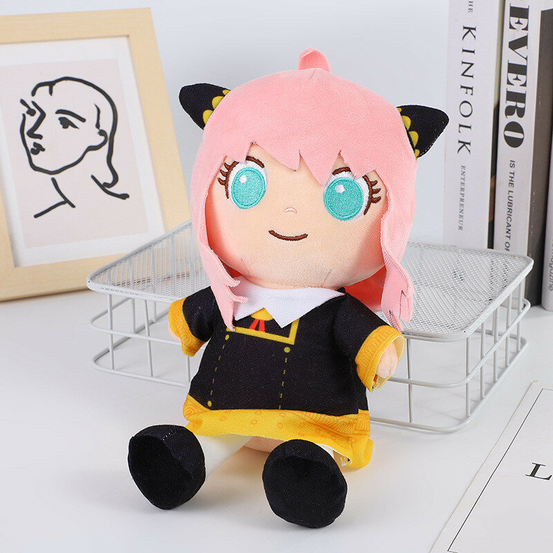 Mainan Boneka Mewah Keluarga Mata-mata × Boneka Gantung Pendidikan Anak-anak Mewah Kartun Kawaii Anime Forger Anya Hadiah Ulang Tahun Bayi