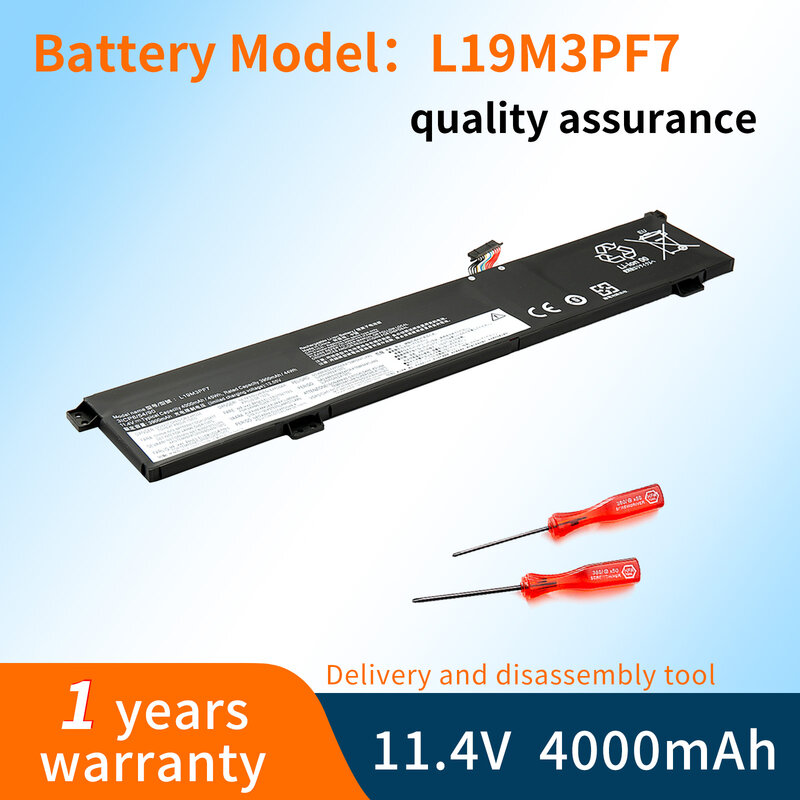 BVBH-batería para portátil Lenovo Ideapad Creator 5-15IMH05, para juegos 3-15ARH05 Series, 4000mAh, L19L3PF3 L19M3PF7 L19D3PF4